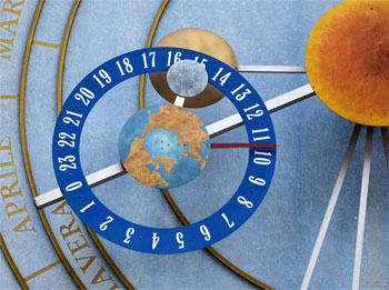 Val Pesarina Orologio Planetario